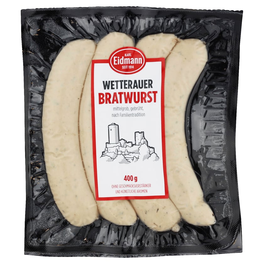 Eidmann Wetterauer Bratwurst 4 Stück